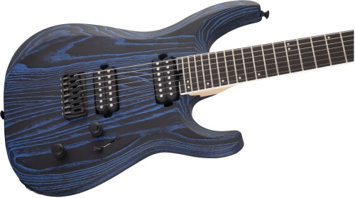 JACKSON PRO Dinky DK Modern Ash HT7 BK Blue фото 4